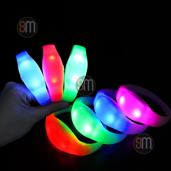 2 Brazalete LED Controlado por Consola