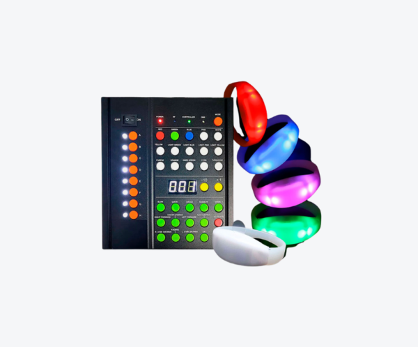 brazalete_pulsera_led_consola_control_remoto Brazalete LED Controlado por Consola
