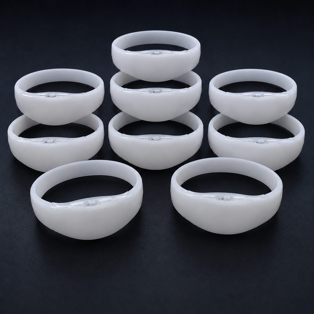 Pulseras LED autorrítmicas apagadas